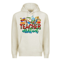 Oatmeal Heather teacher assistant Premium Hoodie - NancyCooperArtShop