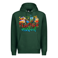 Sports Green teacher assistant Premium Hoodie - NancyCooperArtShop