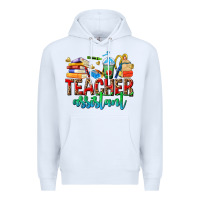 White teacher assistant Premium Hoodie - NancyCooperArtShop