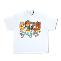 White cozy season Urban Heavy Tee - Zillion Design Studio