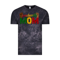 Cloud Black juneteenth mom Vintage Tee - texasbilliewilder