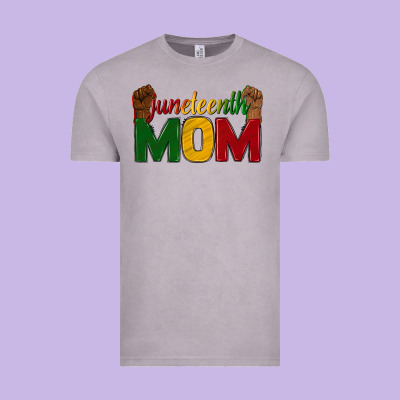 Vintage Tee juneteenth mom