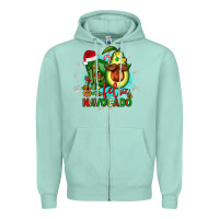 Seafoam feliz navocado Zipper Hoodie - JahusDesignShop