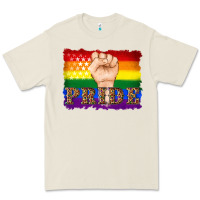 Lgbtq  Flag And Hand Pride Premium Tee | Teevron