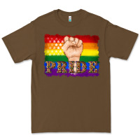 Cacao lgbtq  flag and hand pride Premium Tee - Artiststas