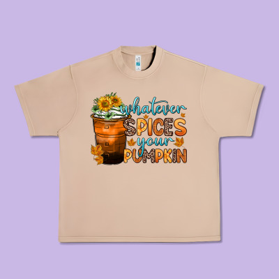 Whatever Spices Your Pumpkin Urban Heavy Tee Designed By Zillion Design Studio