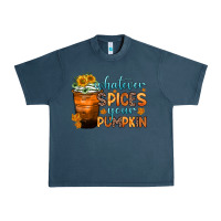 Midnight Navy whatever spices your pumpkin Urban Heavy Tee - Zillion Design Studio