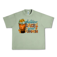 Oil Green whatever spices your pumpkin Urban Heavy Tee - Zillion Design Studio