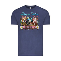 Vintage Denim Happy Easter Heifers Vintage Tee - RanaPortraitStore