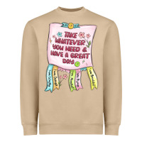 Mushroom take whatever you need  have a great day Heavyweight Sweatshirt - MaliasSmallBusiness