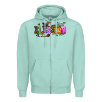 Seafoam halloween blessed Zipper Hoodie - AdoDesignShop