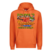 Carrot schools out forever Premium Hoodie - NancyCooperArtShop