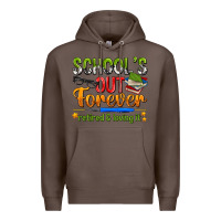 Coffee schools out forever Premium Hoodie - NancyCooperArtShop