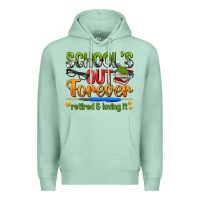 Seafoam schools out forever Premium Hoodie - NancyCooperArtShop