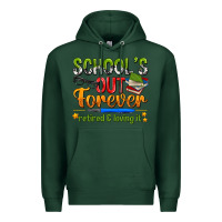 Sports Green schools out forever Premium Hoodie - NancyCooperArtShop