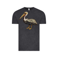 Vintage Black louisiana state bird pelican Vintage Tee - BarkalooDesign