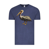 Vintage Denim louisiana state bird pelican Vintage Tee - BarkalooDesign