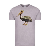 Vintage Zinc louisiana state bird pelican Vintage Tee - BarkalooDesign
