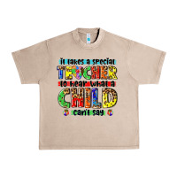 French Oak it takes a special teacher to hear what a child cant say tbw Urban Heavy Tee - texasbilliewilder