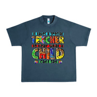 Midnight Navy it takes a special teacher to hear what a child cant say tbw Urban Heavy Tee - texasbilliewilder
