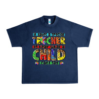 Navy it takes a special teacher to hear what a child cant say tbw Urban Heavy Tee - texasbilliewilder