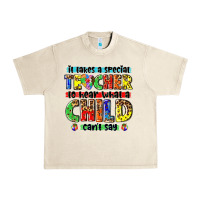 Sandshell it takes a special teacher to hear what a child cant say tbw Urban Heavy Tee - texasbilliewilder
