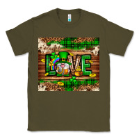 Army Green St. patrick's day love gnome tumbler Classic Tee - Neo Western