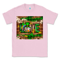 Bubblegum Pink St. patrick's day love gnome tumbler Classic Tee - Neo Western