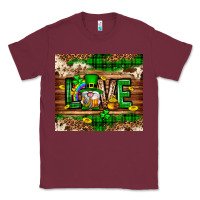 Burgundy St. patrick's day love gnome tumbler Classic Tee - Neo Western