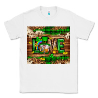 White St. patrick's day love gnome tumbler Classic Tee - Neo Western