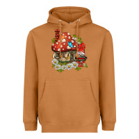 Meerkat welcome gnome ladybug Heavyweight Hoodie - BarkalooDesign