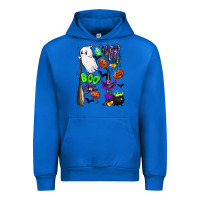 Cobalt cute ghost Urban Hoodie - LillyAllenDesigns