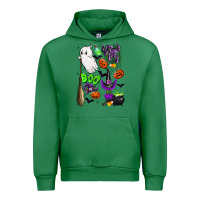 Emerald cute ghost Urban Hoodie - LillyAllenDesigns