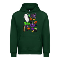 Foreset Green cute ghost Urban Hoodie - LillyAllenDesigns