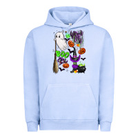 Pigment Grape Ice cute ghost Urban Hoodie - LillyAllenDesigns
