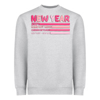 Heather Grey 2024 new year Heavyweight Sweatshirt - MaliasSmallBusiness