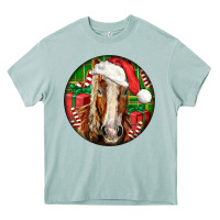 Arona Belgian Horse  Christmas Heavy Core Tee - LillyAllenDesigns