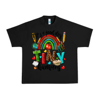 Black it s a good day tiny humans Urban Heavy Tee - texasbilliewilder