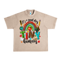 French Oak it s a good day tiny humans Urban Heavy Tee - texasbilliewilder