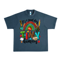 Midnight Navy it s a good day tiny humans Urban Heavy Tee - texasbilliewilder
