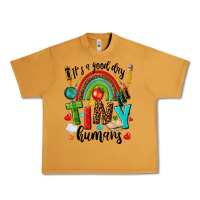 Peanut Butter it s a good day tiny humans Urban Heavy Tee - texasbilliewilder