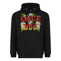 Black ladybug love bug Heavyweight Hoodie - BarkalooDesign
