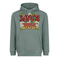 Sage ladybug love bug Heavyweight Hoodie - BarkalooDesign