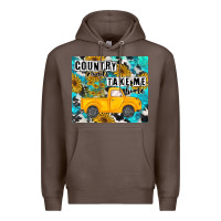 Coffee country roads take me home Premium Hoodie - MaliasSmallBusiness