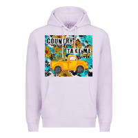 Lilac country roads take me home Premium Hoodie - MaliasSmallBusiness