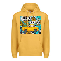 Mustard country roads take me home Premium Hoodie - MaliasSmallBusiness