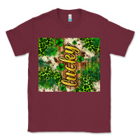Burgundy St. Patrick's Day lucky tumbler Classic Tee - Neo Western