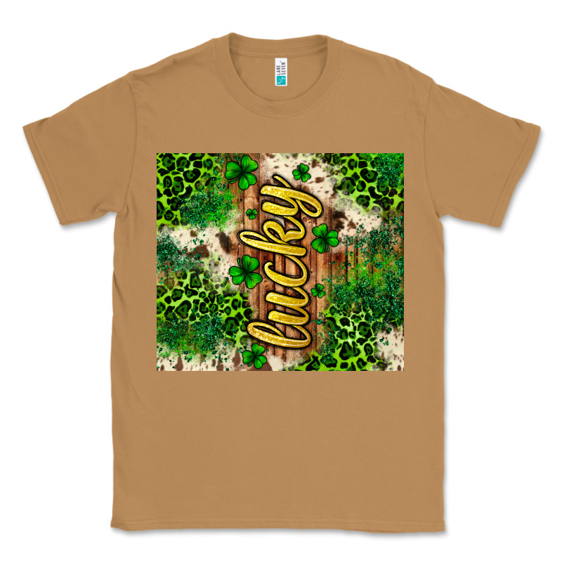 St. Patrick's Day Lucky Tumbler Classic Tee by Neo Western | Teevron