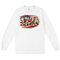 White 4th of July 1776 Long Sleeve Tee - Neo Western