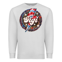 Dove Grey Western Gigi Patriotic Premium Sweatshirt - LillyAllenDesigns
